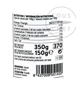 Perello Gordal Pitted Olives Ingredients 16 Perello Gordal Pitted Olives Ingredients