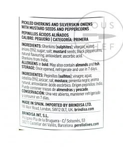 Perello Cocktail Gherkins 190g