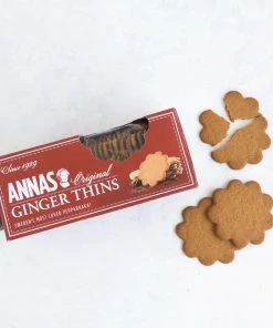 Annas Pepparkakor Original Ginger Thins 150g Ingredients