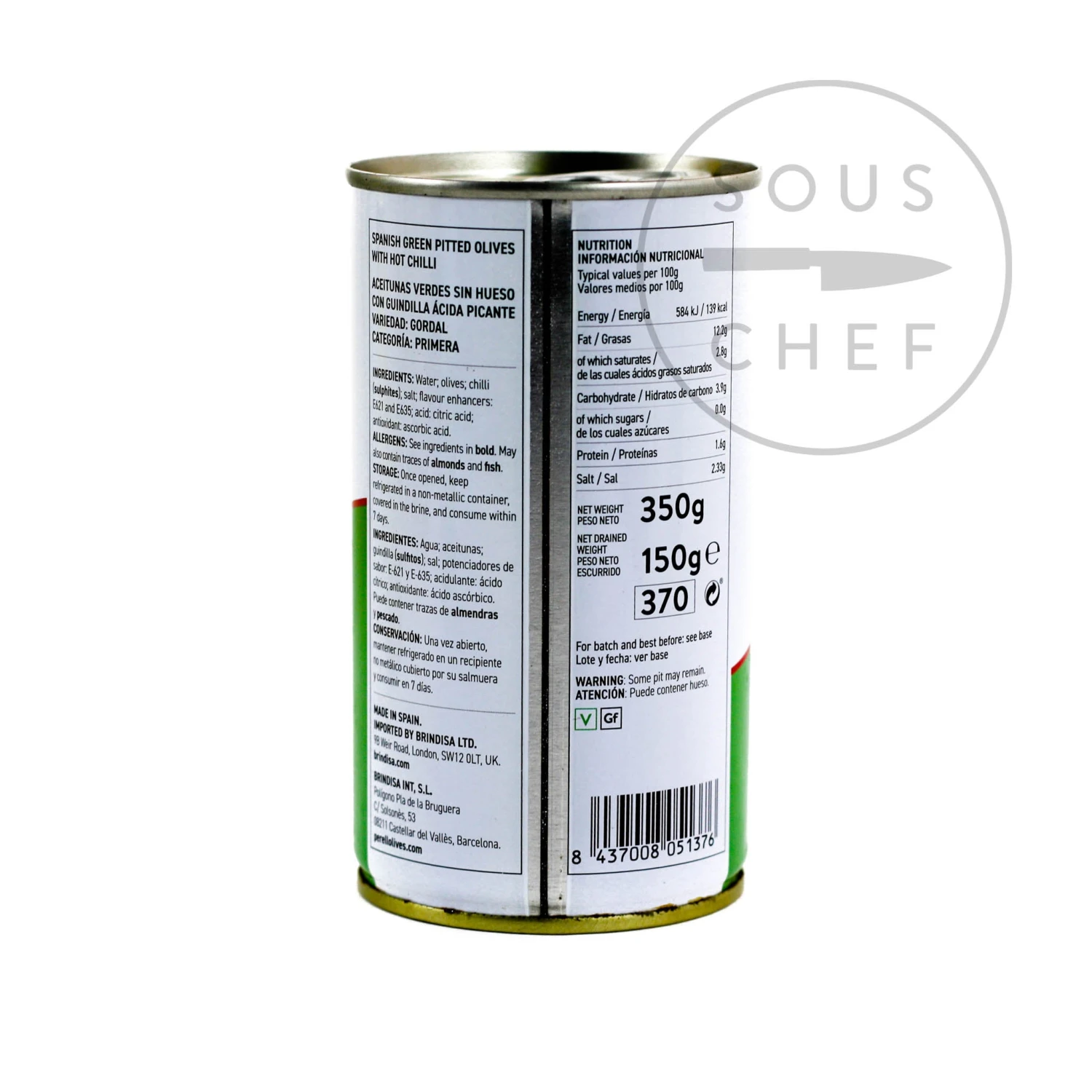 Perello Gordal Pitted Olives Ingredients 5 Perello Gordal Pitted Olives Ingredients