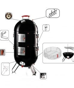 Cookware ProQ Frontier Elite 3in1 BBQ Smoker
