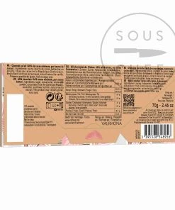 Valrhona Milk Bahibe 46% Milk Chocolate Bar 70g Ingredients