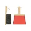 Andree Jardin Hand Brush & Dustpan Set - Red