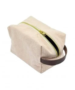 Andree Jardin Clear Pink Hanging Toiletry Bag 100% Cotton