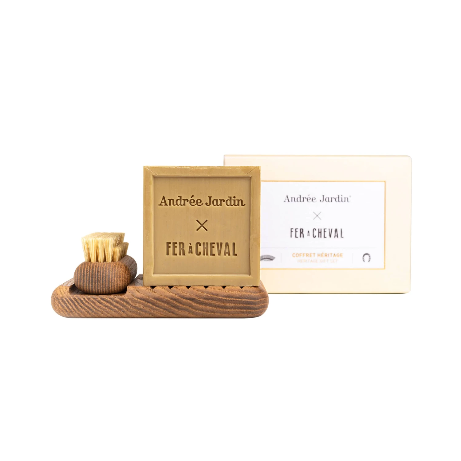 Andree Jardin Ash Wood Heritage Soap Set 4 Andree Jardin Ash Wood Heritage Soap Set
