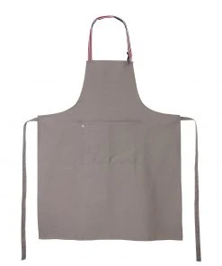 Andree Jardin Grey Cotton Apron Aprons