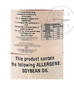 La Costena Cuitlacoche 380g Ingredients