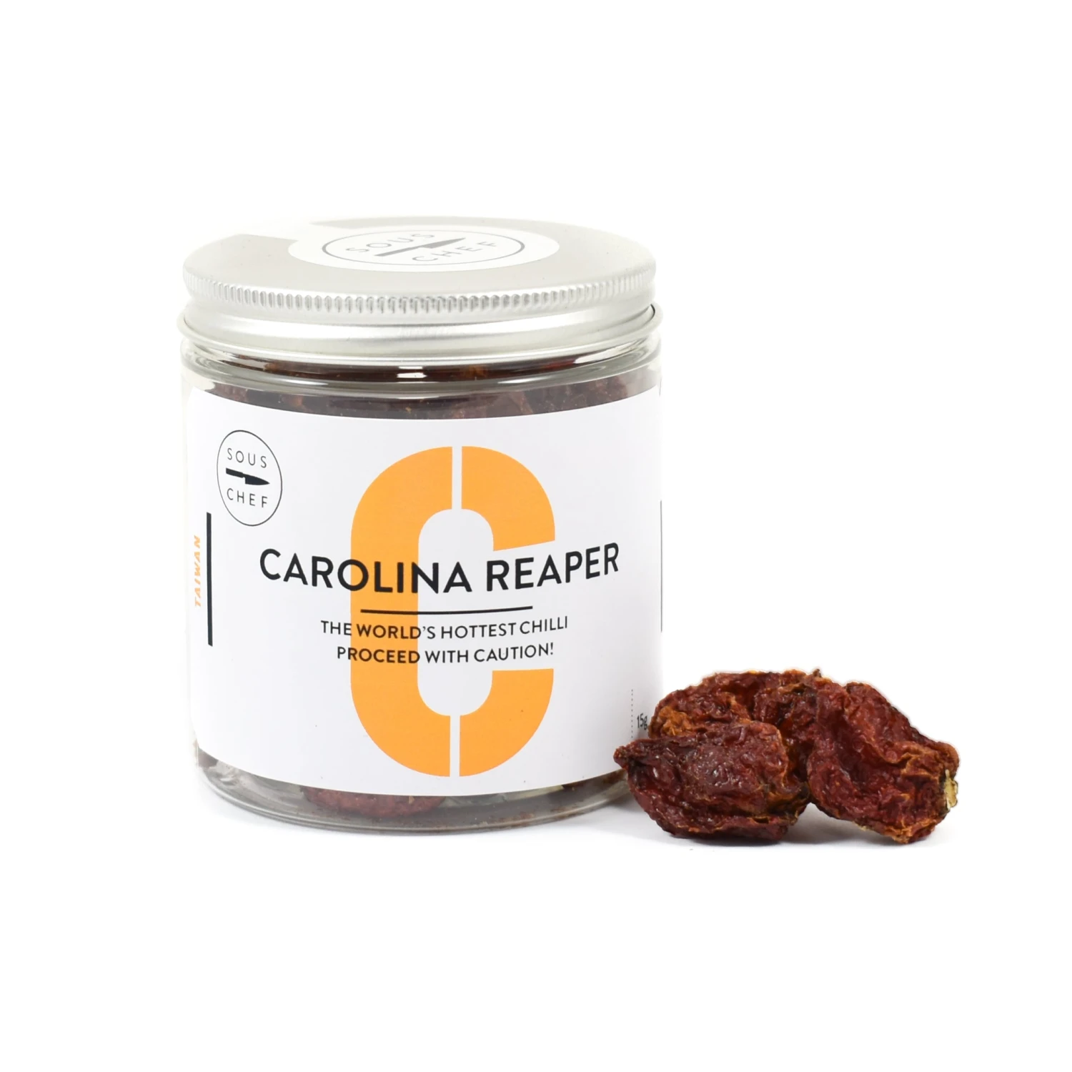 Sous Chef Ingredients Whole Carolina Reaper Chilli 15g 3 Sous Chef Ingredients Whole Carolina Reaper Chilli 15g