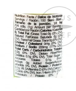 Pico Guacamole Mix 150g Ingredients