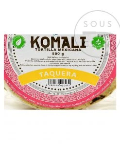 Komali Tortilla Taquera 12cm 500g Ingredients