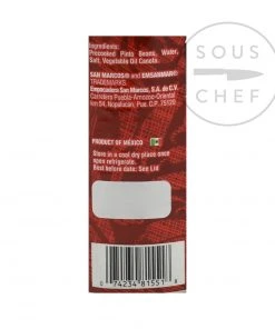 Ingredients San Marcos Frijoles Refritos Bayos Refried Beans 430g