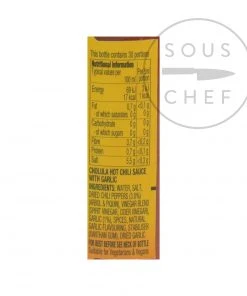 Cholula Garlic Hot Sauce 150ml Ingredients