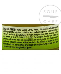 Christine Le Tennier Yuzu Flavour Pearls