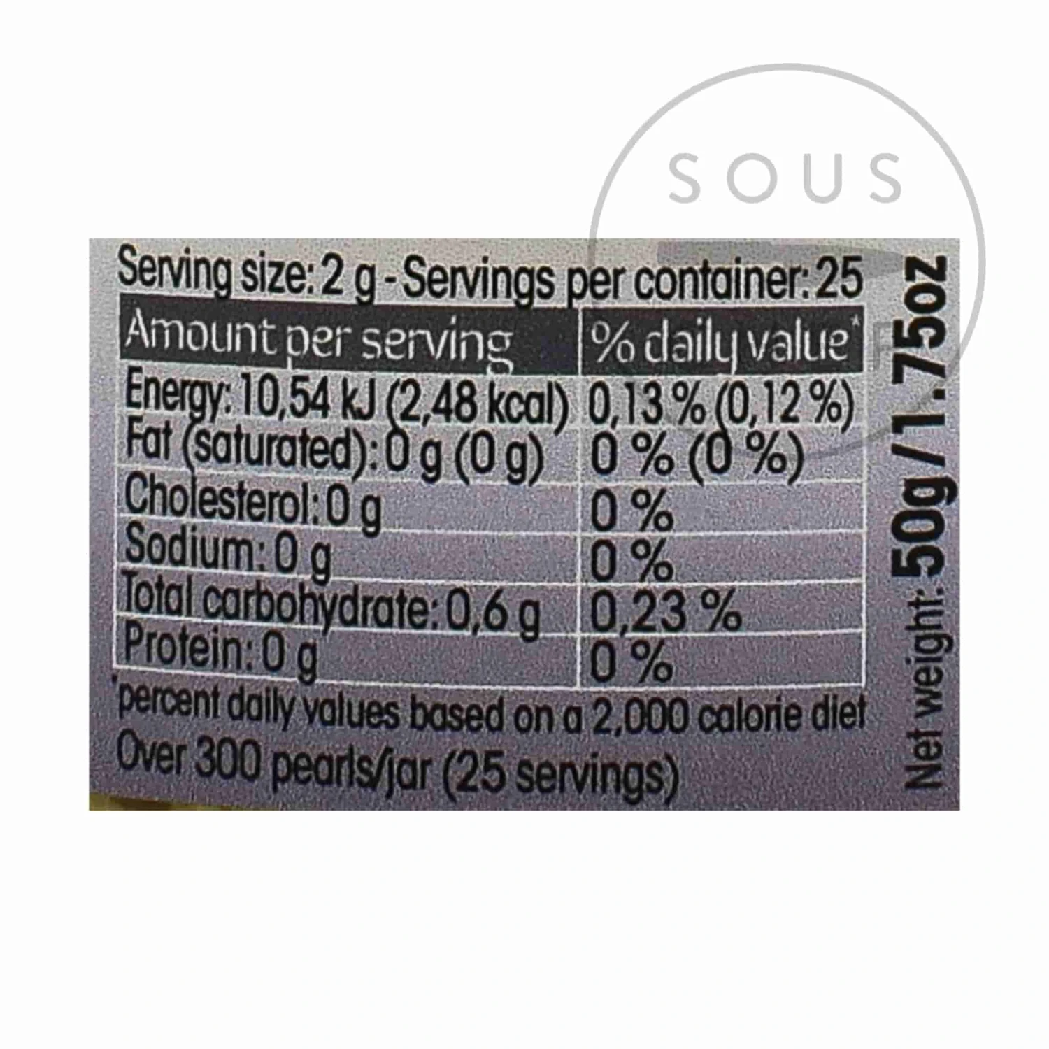 Christine Le Tennier White Balsamic And Black Truffle Flavor Pearls Ingredients 8 Christine Le Tennier White Balsamic And Black Truffle Flavor Pearls Ingredients