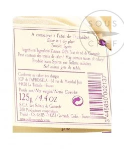 Nicolas Alziari Fleur De Sel De Guerande In Cloth Bag 125g