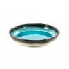 Kiji Stoneware & Ceramics Turquoise Large Round Dish 21.5cm Dia X 4cm High 2 Kiji Stoneware & Ceramics Turquoise Large Round Dish 21.5cm Dia X 4cm High