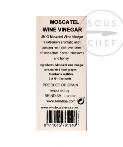 Unio Moscatel Vinegar 500ml 7 Unio Moscatel Vinegar 500ml