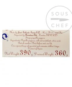 Navarrico Ingredients Piquillo Pepper Strips 390g
