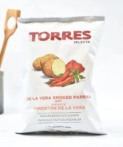 Torres Smoked Paprika Crisps 150g Ingredients