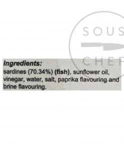 Conservas Catrineta Catrineta Sardines In Escabeche 81g Ingredients