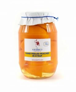 Ingredients Navarrico Hand-Peeled Peach Halves In Syrup 950g