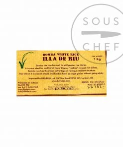 Illa De Riu Bomba Paella Rice 1kg Ingredients