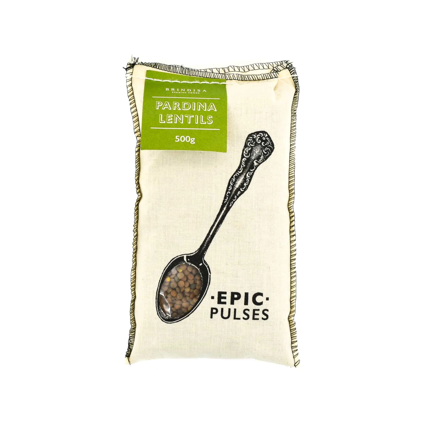 Brindisa Epic Pardina Lentils In Cloth Sack 500g Ingredients 3 Brindisa Epic Pardina Lentils In Cloth Sack 500g Ingredients