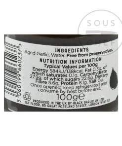 Balsajo Black Garlic Paste 100g Ingredients