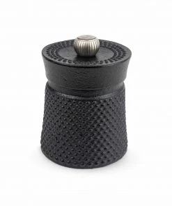 Peugeot Bali Fonte Cast Iron Pepper Mill Black 8cm Cookware