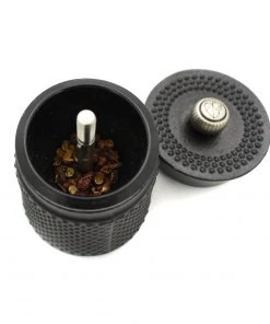 Peugeot Bali Fonte Cast Iron Pepper Mill Black 8cm Cookware 6 Peugeot Bali Fonte Cast Iron Pepper Mill Black 8cm Cookware