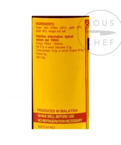 Lingham's Ginger Garlic Chilli Sauce 358g Ingredients