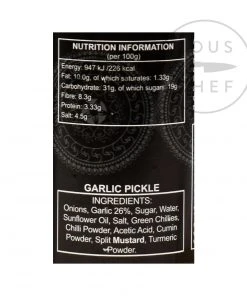 Ferns' Garlic Pickle 380g Ingredients