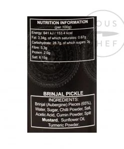 Ferns' Brinjal Pickle 380g