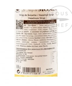 Monin Hazelnut Syrup 1 Litre 7 Monin Hazelnut Syrup 1 Litre