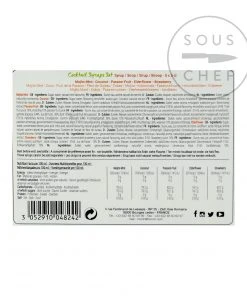 Monin Cocktail Syrup Set 5 X 50ml Ingredients