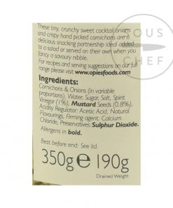 Opies Ingredients Cornichons And Pickled Onions 350g