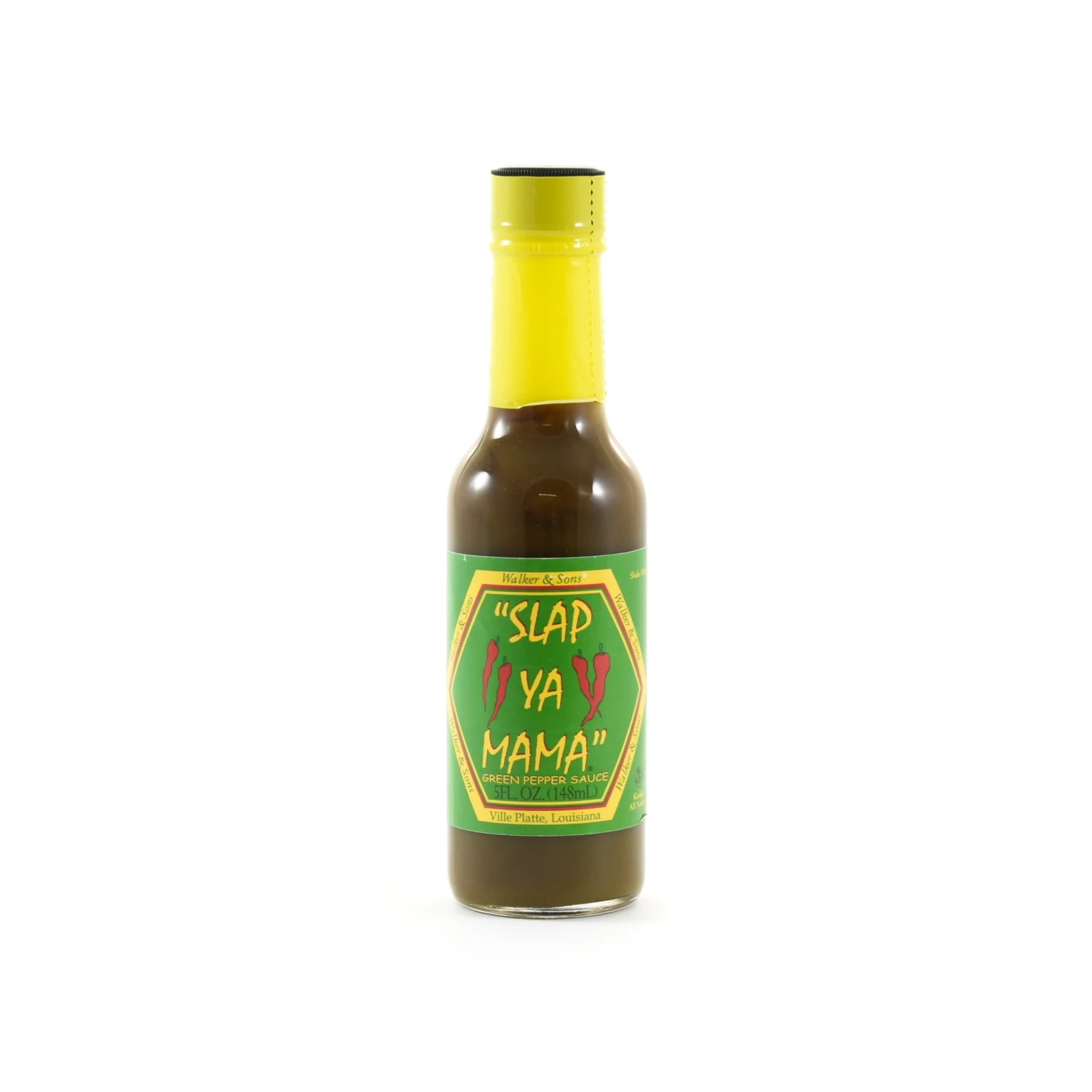 Slap Ya Mama Green Pepper Sauce - 148ml (5 Oz) 3 Slap Ya Mama Green Pepper Sauce - 148ml (5 Oz)