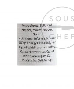 Slap Ya Mama White Pepper Cajun Seasoning 226g Ingredients