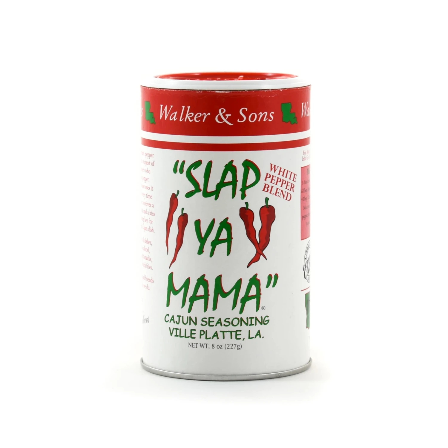 Slap Ya Mama White Pepper Cajun Seasoning 226g Ingredients 3 Slap Ya Mama White Pepper Cajun Seasoning 226g Ingredients