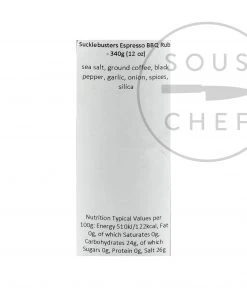 Sucklebusters Espresso BBQ Rub 340g