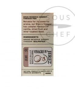 Belazu Reserva Sherry Vinegar 250ml Ingredients