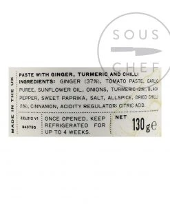 Belazu Shawarma Paste 130g Ingredients