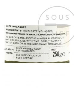 Belazu Date Molasses 250g INGREDIENTS INSPIRATION