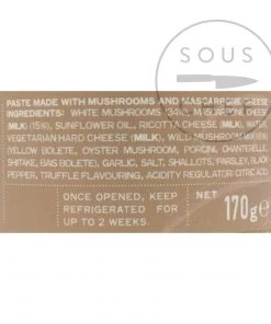 Ingredients Belazu Wild Mushroom Pesto 170g 6 Ingredients Belazu Wild Mushroom Pesto 170g