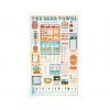 Stuart Gardiner Beer Guide Tea Towel Kitchen Linen