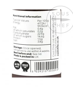 Cool Chile Co Chipotle Ketchup 260g Ingredients