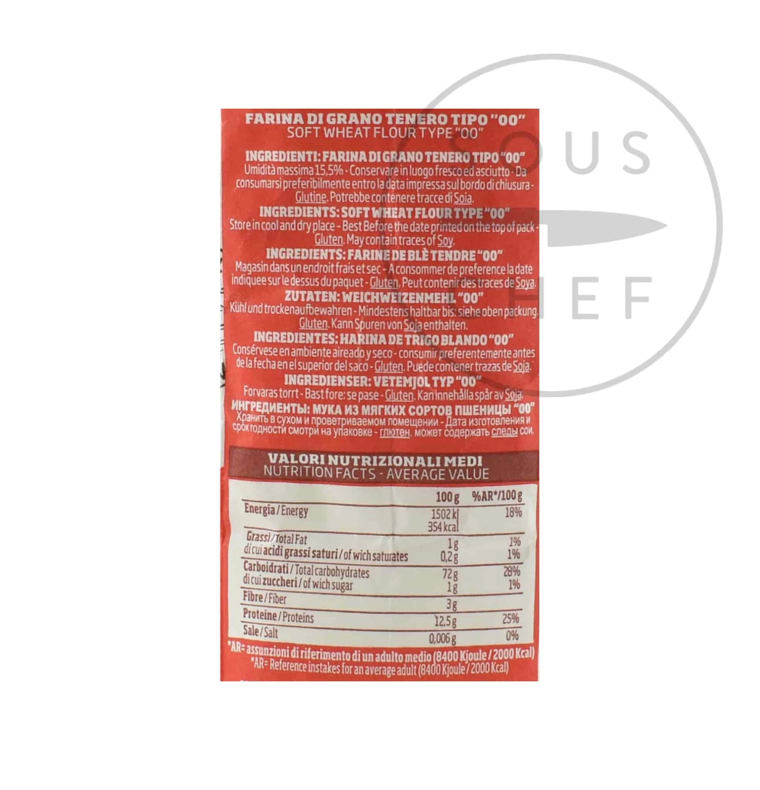 Caputo Pizzeria Flour 1kg 4 Caputo Pizzeria Flour 1kg