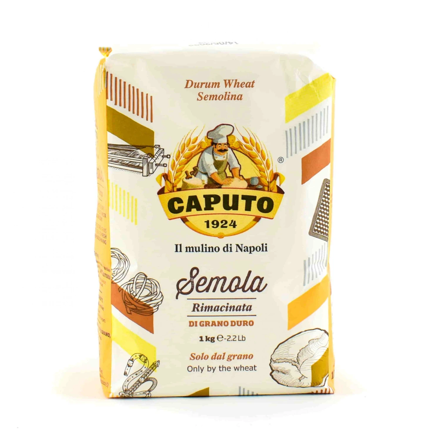 Caputo Semolina Rimacinata Flour 1kg Ingredients 3 Caputo Semolina Rimacinata Flour 1kg Ingredients