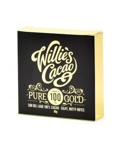 Ingredients Willie's Cacao Pure Gold Venezuelan 100% Cacao Chocolate 65g