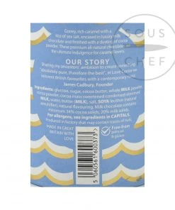 Love Cocoa Salted Caramel Truffles Luxury Gift Box 150g Ingredients